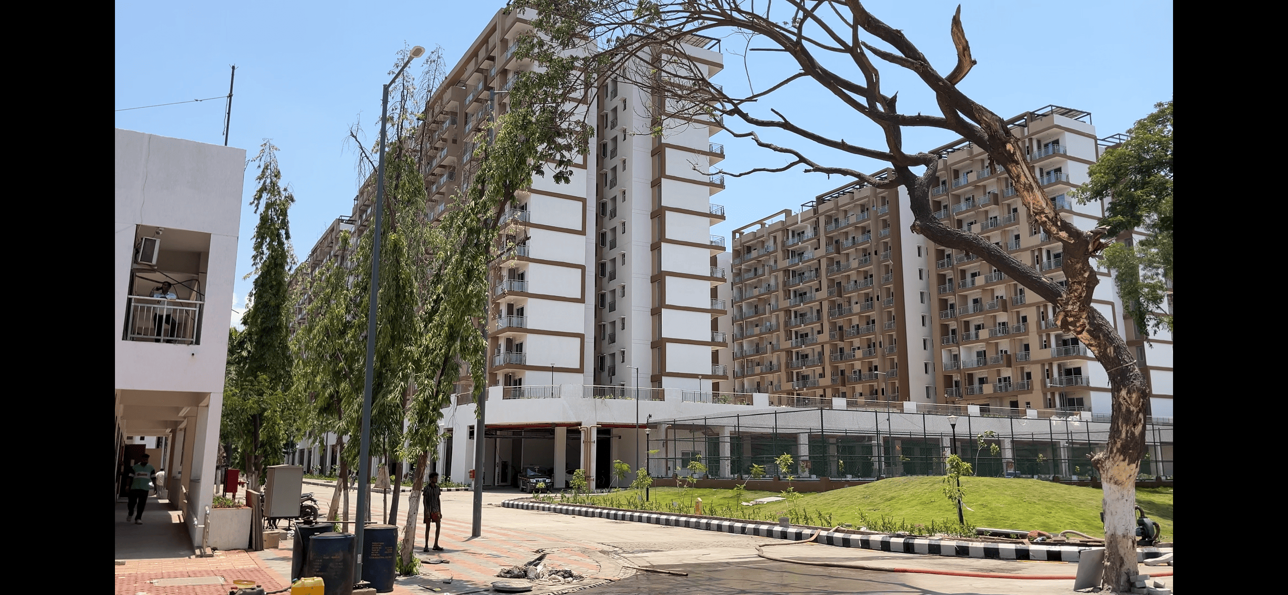 Shrisha Engineers residential tower development under completion